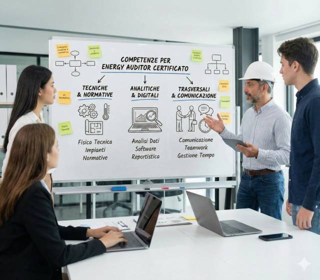 Le competenze necessarie per diventare un Energy Auditor certificato