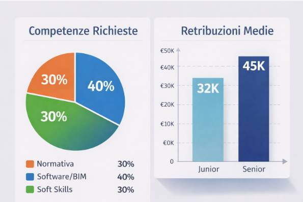Il mercato del lavoro in Italia per i certificatori energetici: stipendio medio e competenze richieste