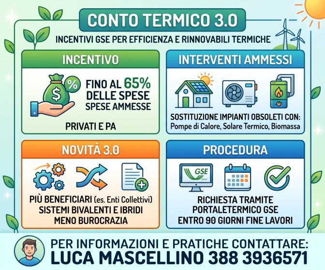 Conto Termico 3.0 | Ingegneria101 Srl