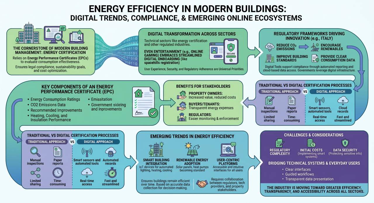 Energy efficiency in modern buildings
