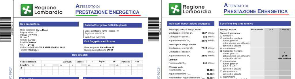 Normativa Lombardia in materia di Certificazione Energetica