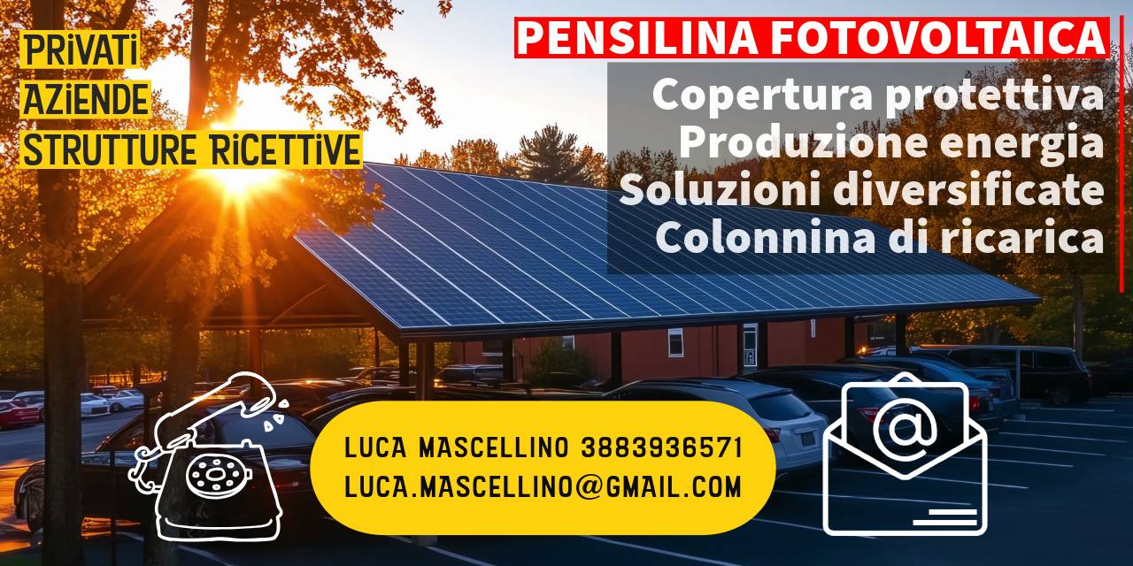 Preventivo Carport Fotovoltaico