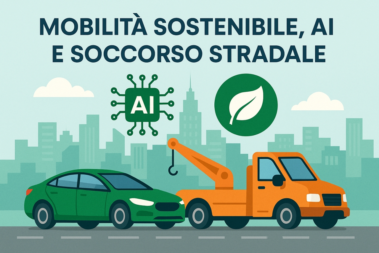 Mobilità sostenibile, intelligenza artificiale e soccorso stradale | Una nuova assistenza stradale