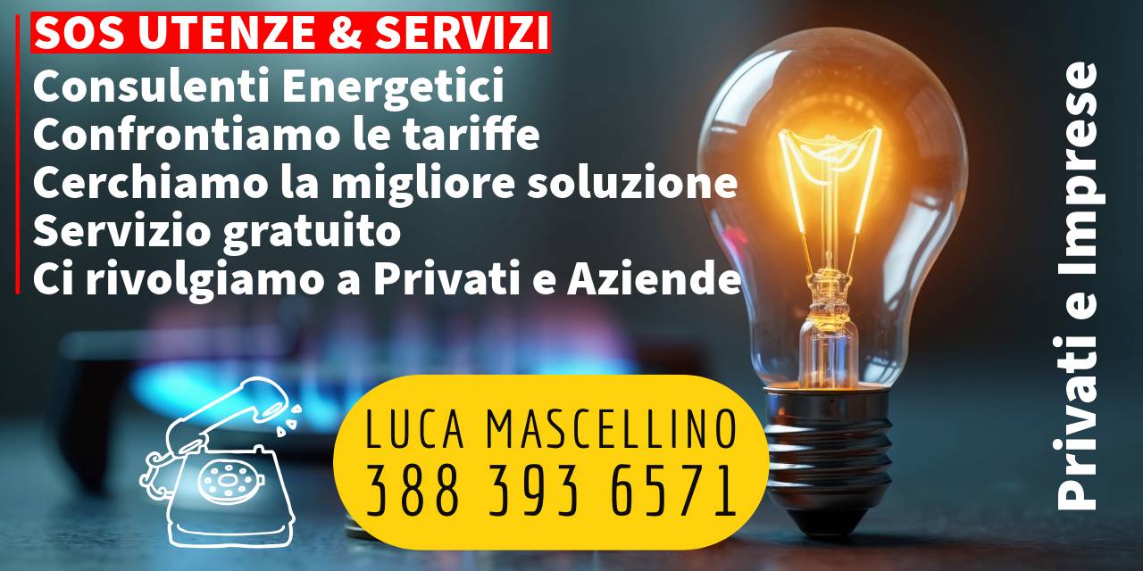 SOS utenze&servizi: confrontiamo le offerte di luce e gas e scegliamo la soluzione migliore per te